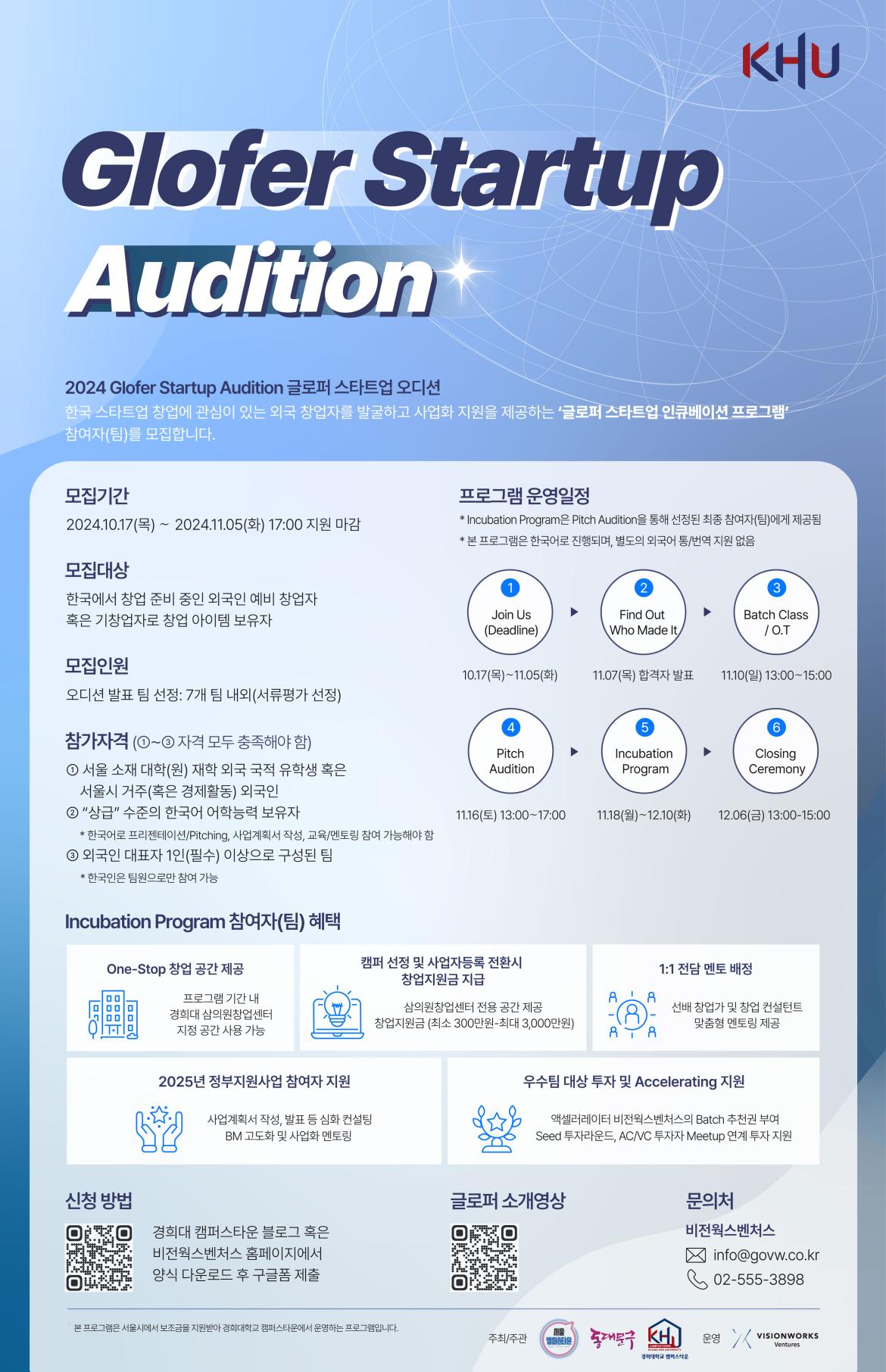 붙임 4. Glofer Startup Audition 포스터.jpg