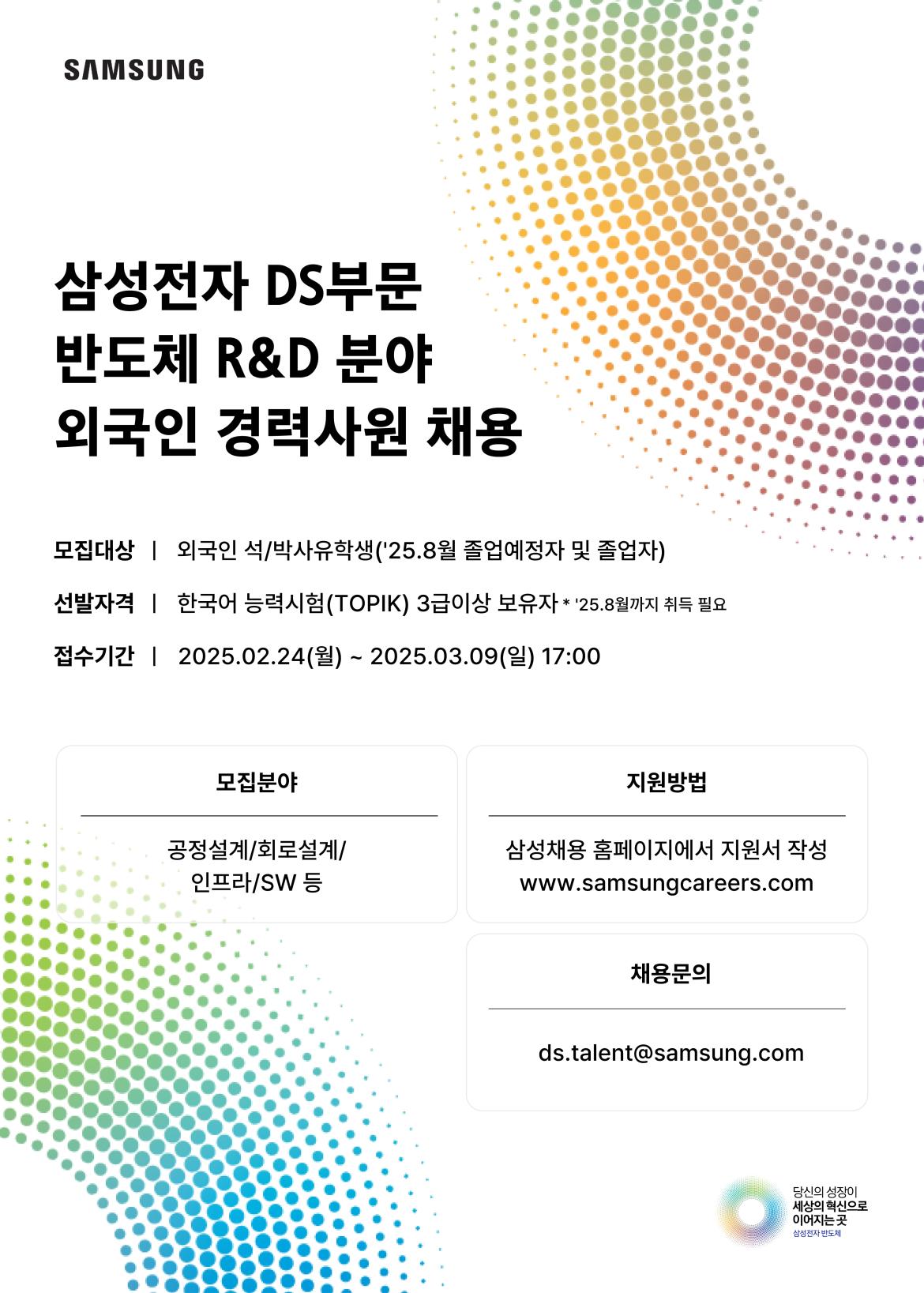 2025 삼성전자 DS부문 외국인 경력사원채용 (수정)_page-0001.jpg